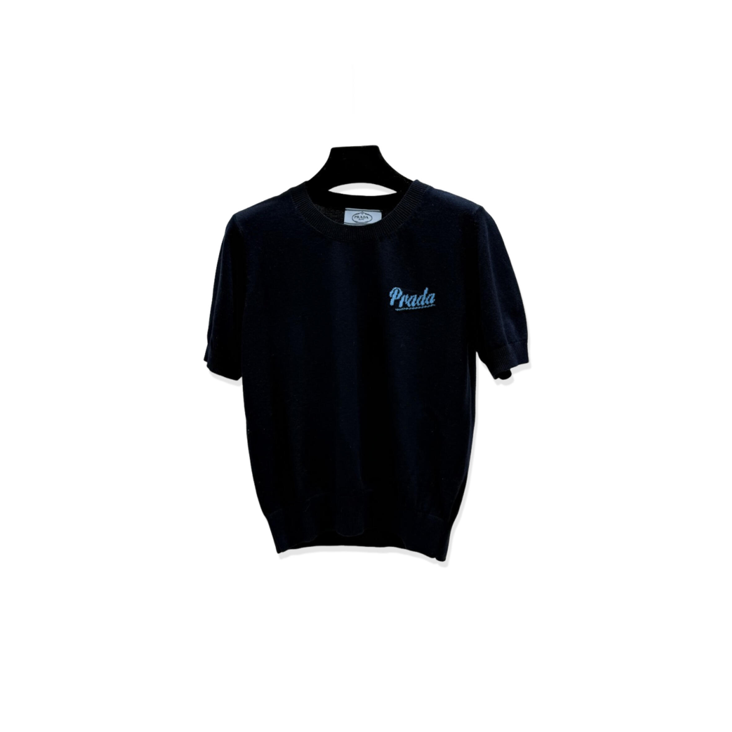 PRADA SHORT-SLEEVED KNITWEAR